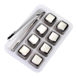 Fém jégkocka készlet 8 darabos