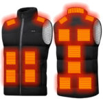 Unisex fűthető mellény 13 zónás - XL (PDQ70402-1) - Image 5
