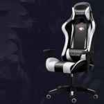 Gamer szék - fekete/fehér - Image 2