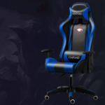 Gamer szék - fekete/kék - Image 2