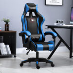 Gamer szék - fekete/kék - Image 3