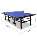 Pingpong asztal 8 db kerékkel (2740×1525×760 mm) - Image 3